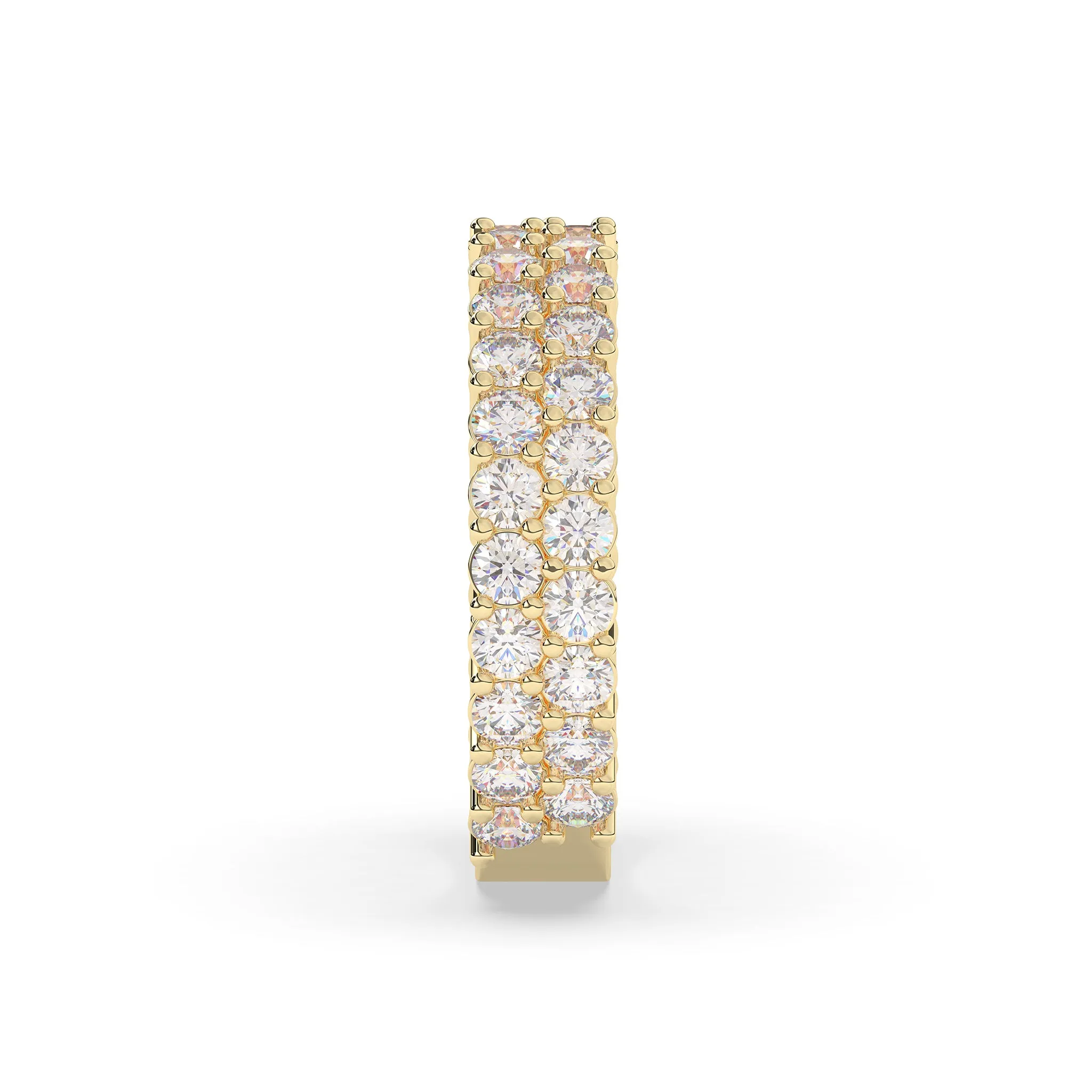 2 Row Diamond Band 7-Pointers