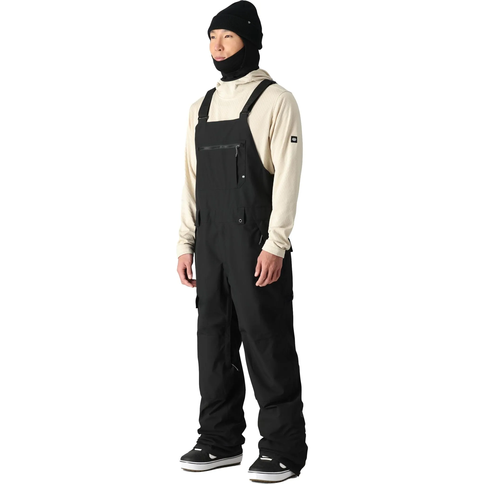 686 20K Hot Lap Shell Bib Black 2025