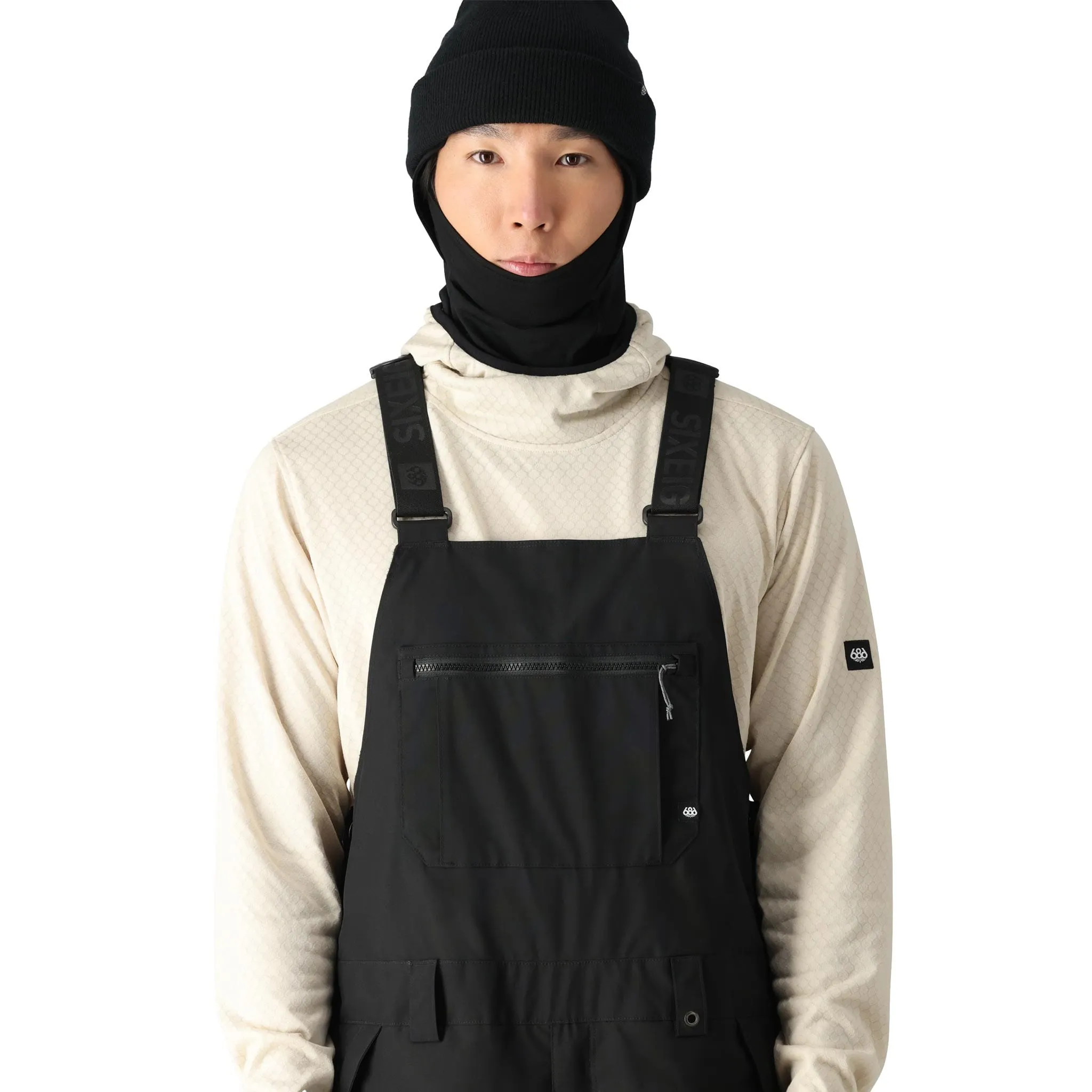 686 20K Hot Lap Shell Bib Black 2025