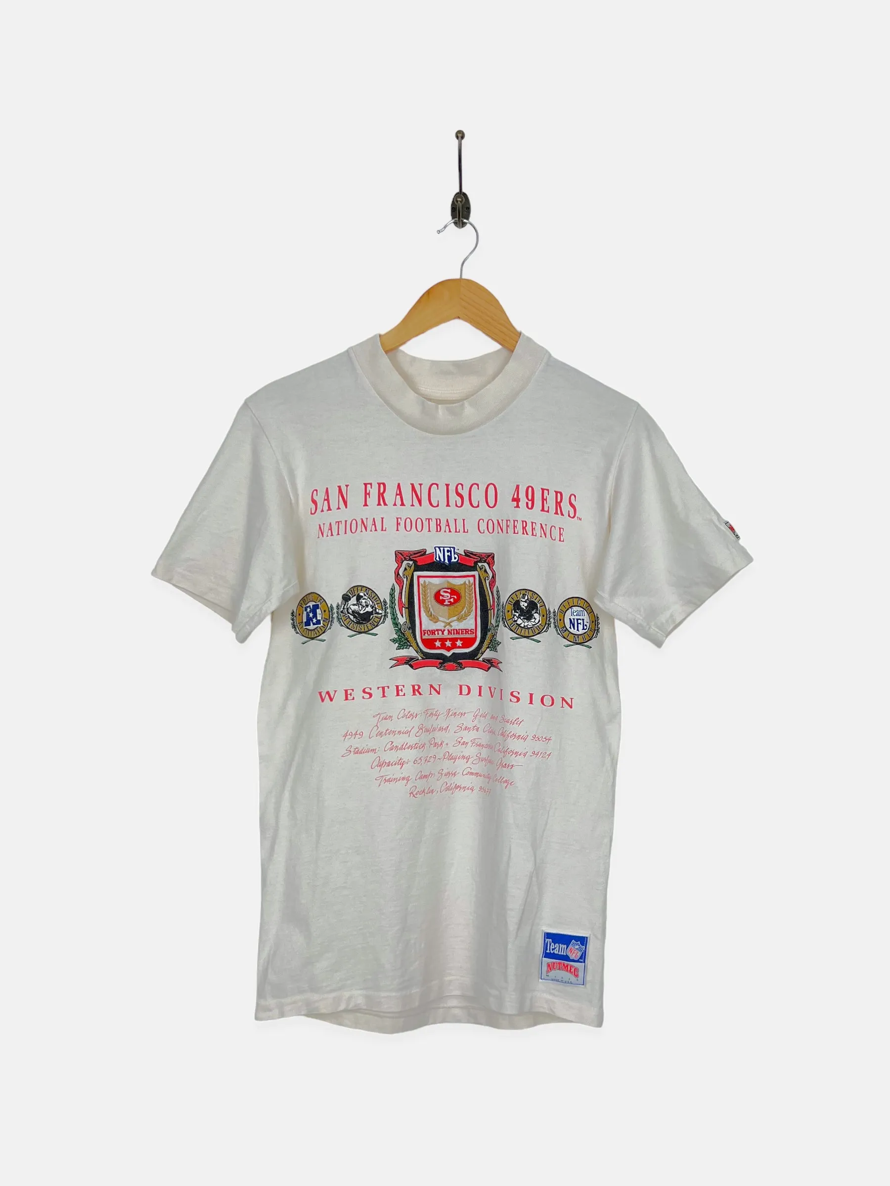 90's San Francisco 49ers NFL USA Made Vintage T-Shirt Size 4