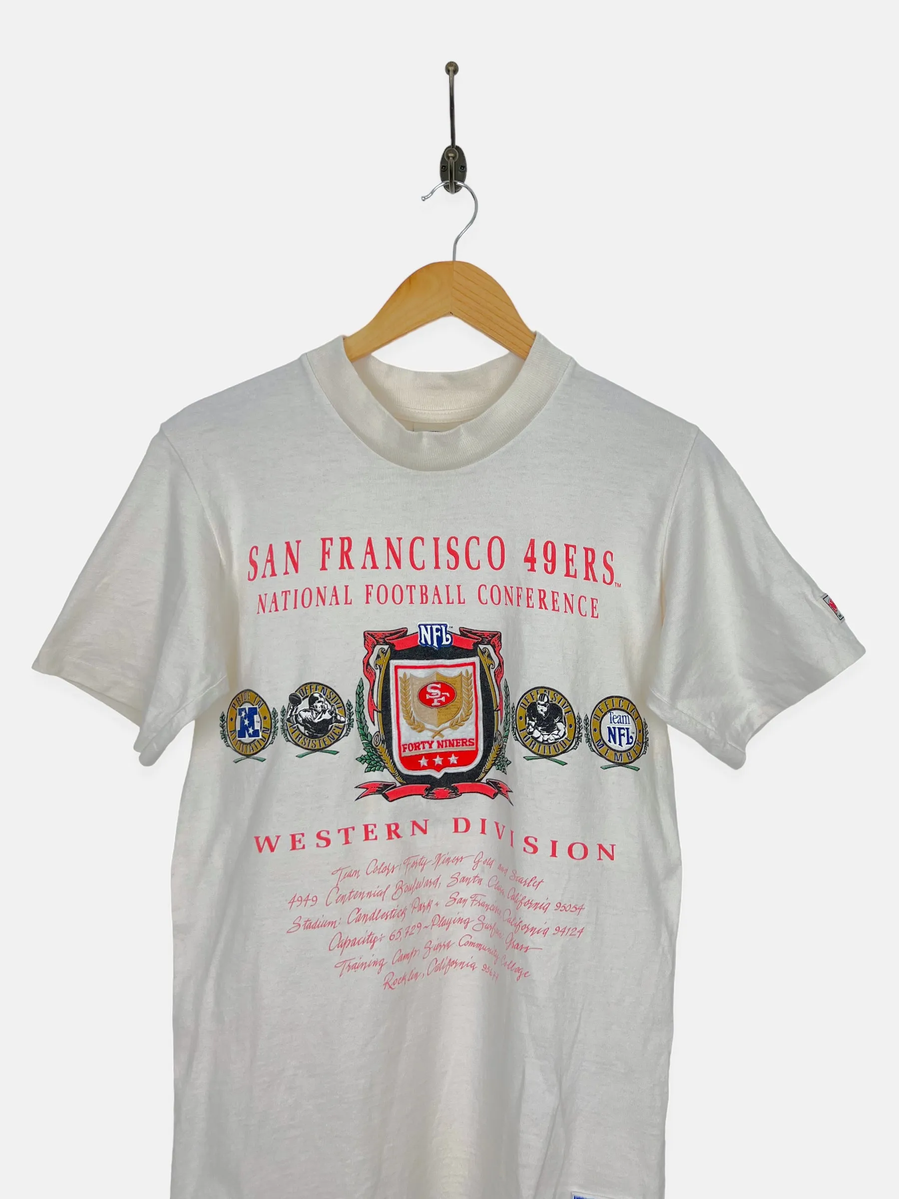 90's San Francisco 49ers NFL USA Made Vintage T-Shirt Size 4