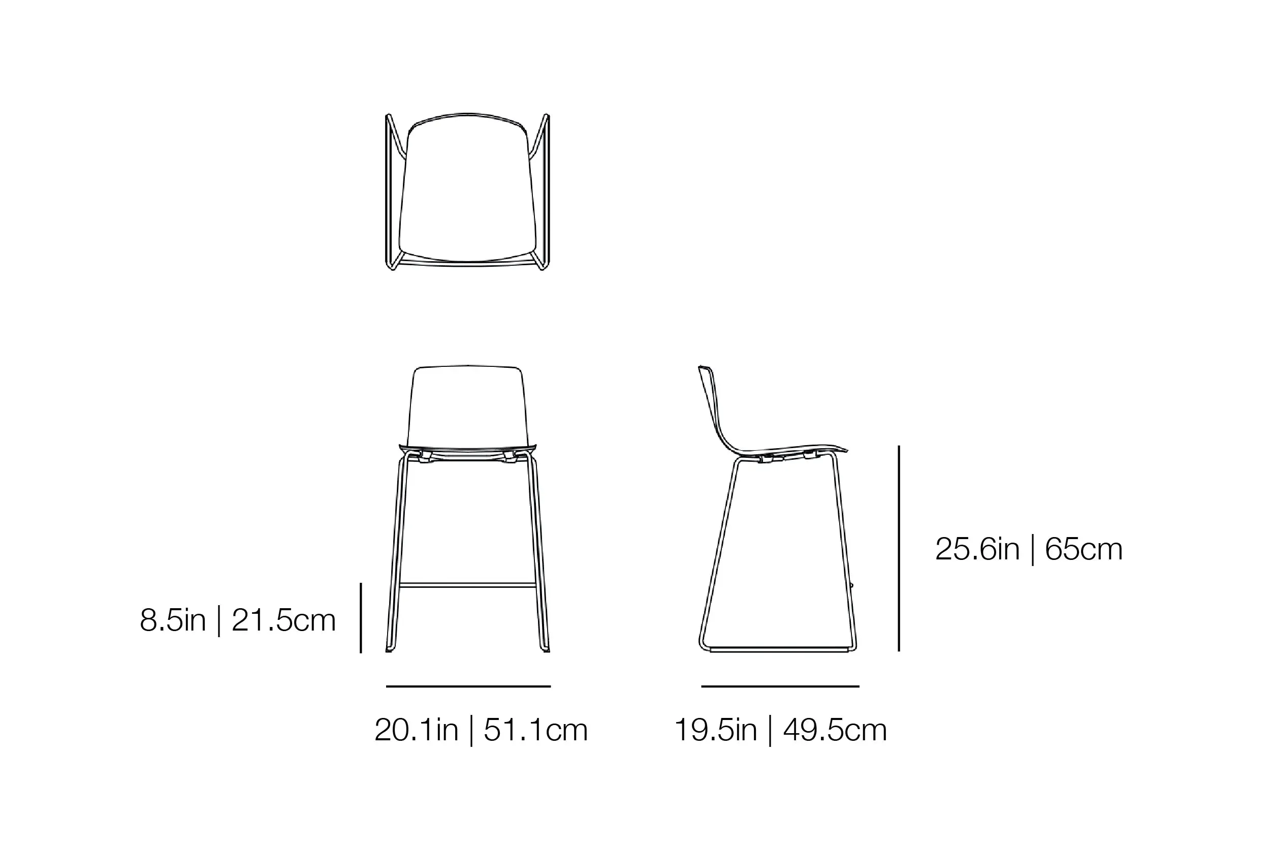 Aava (3918) - Bar Stool