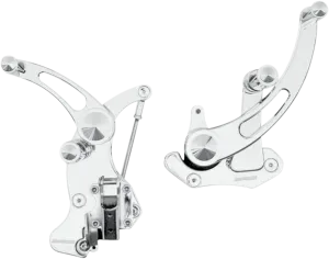 Accutronix FC405-SSC Forward Controls - Slotted 6in. - Chrome