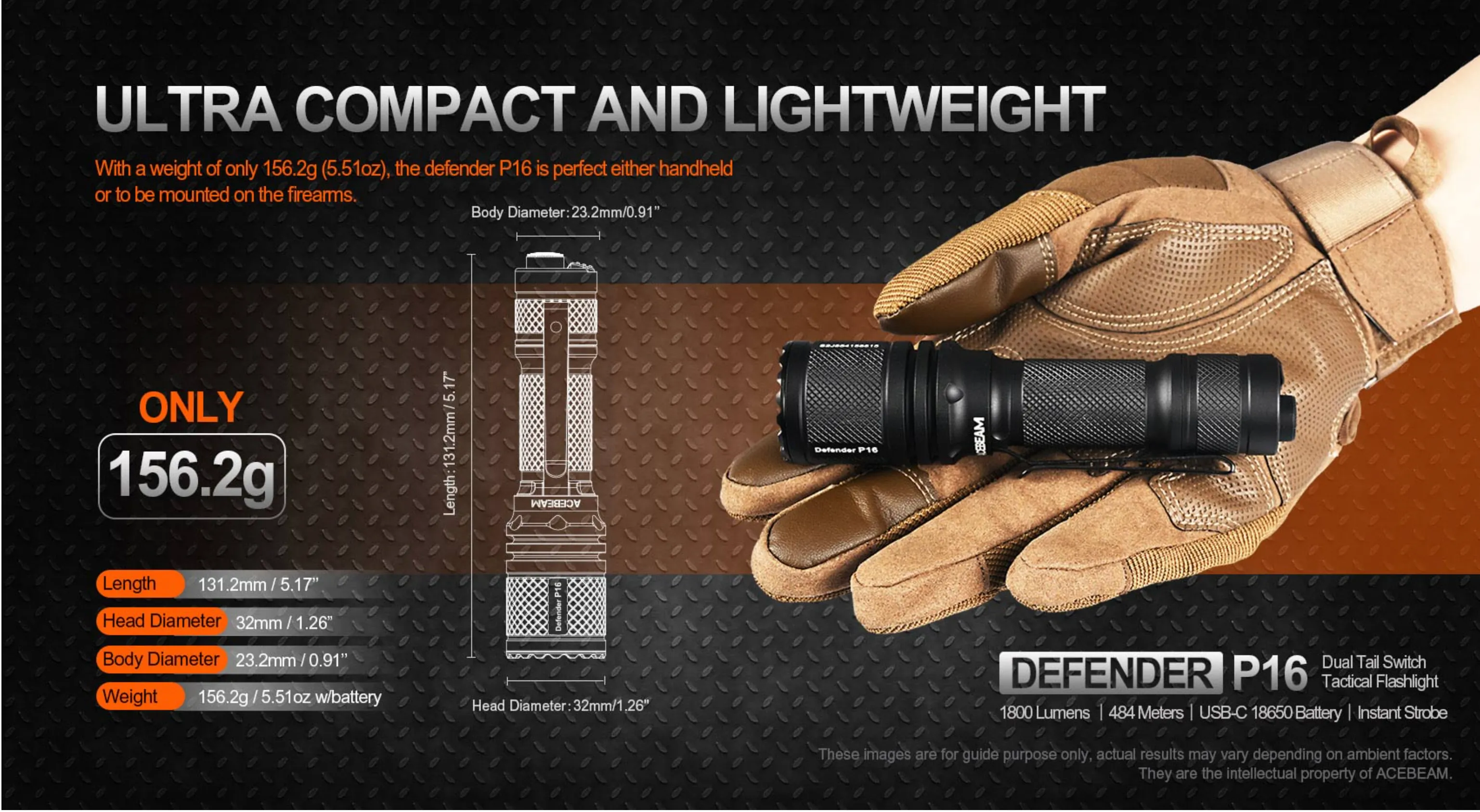 ACEBEAM DEFENDER P16