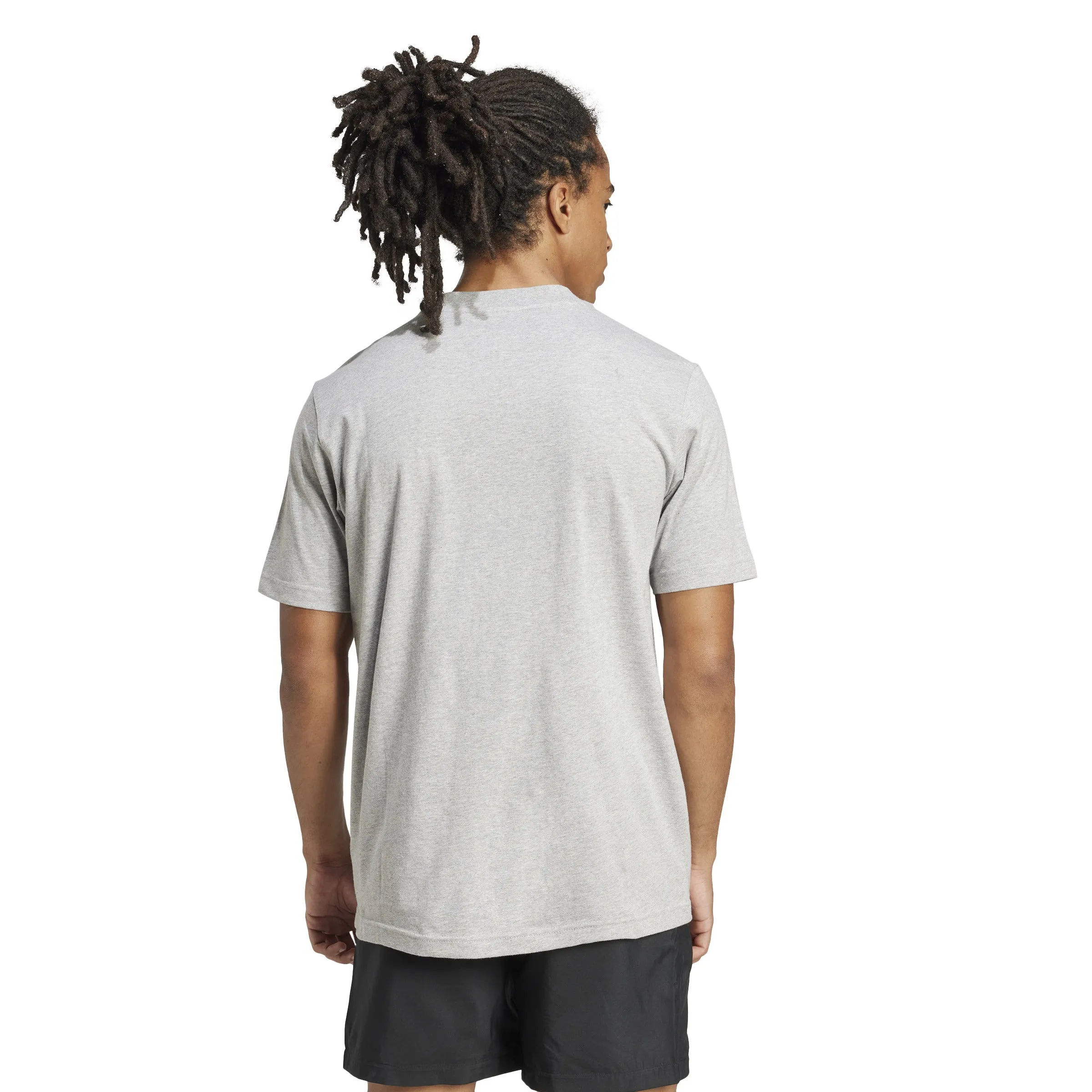 adidas Essentials Small Logo Single Jersey Mens Tee
