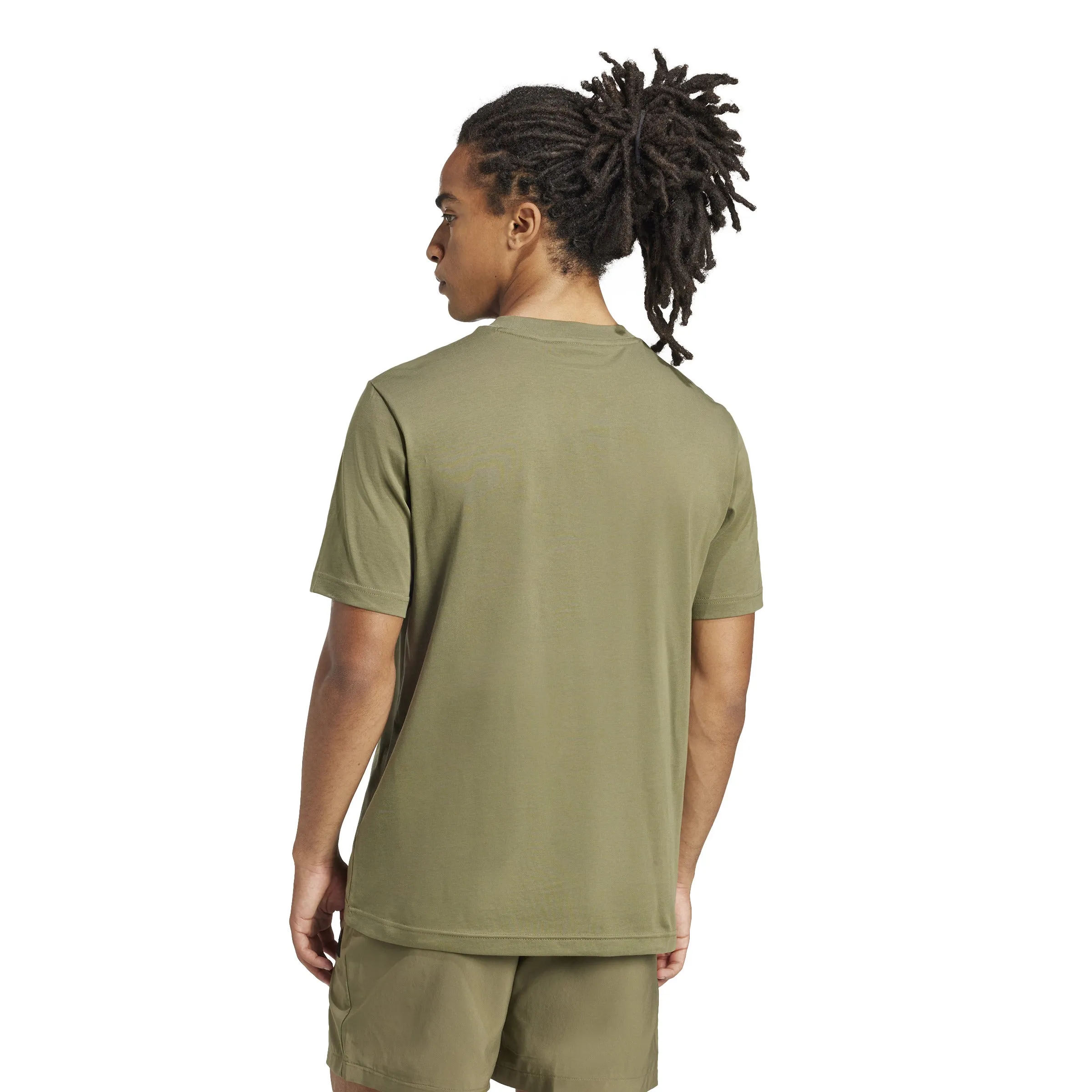 adidas Essentials Small Logo Single Jersey Mens Tee