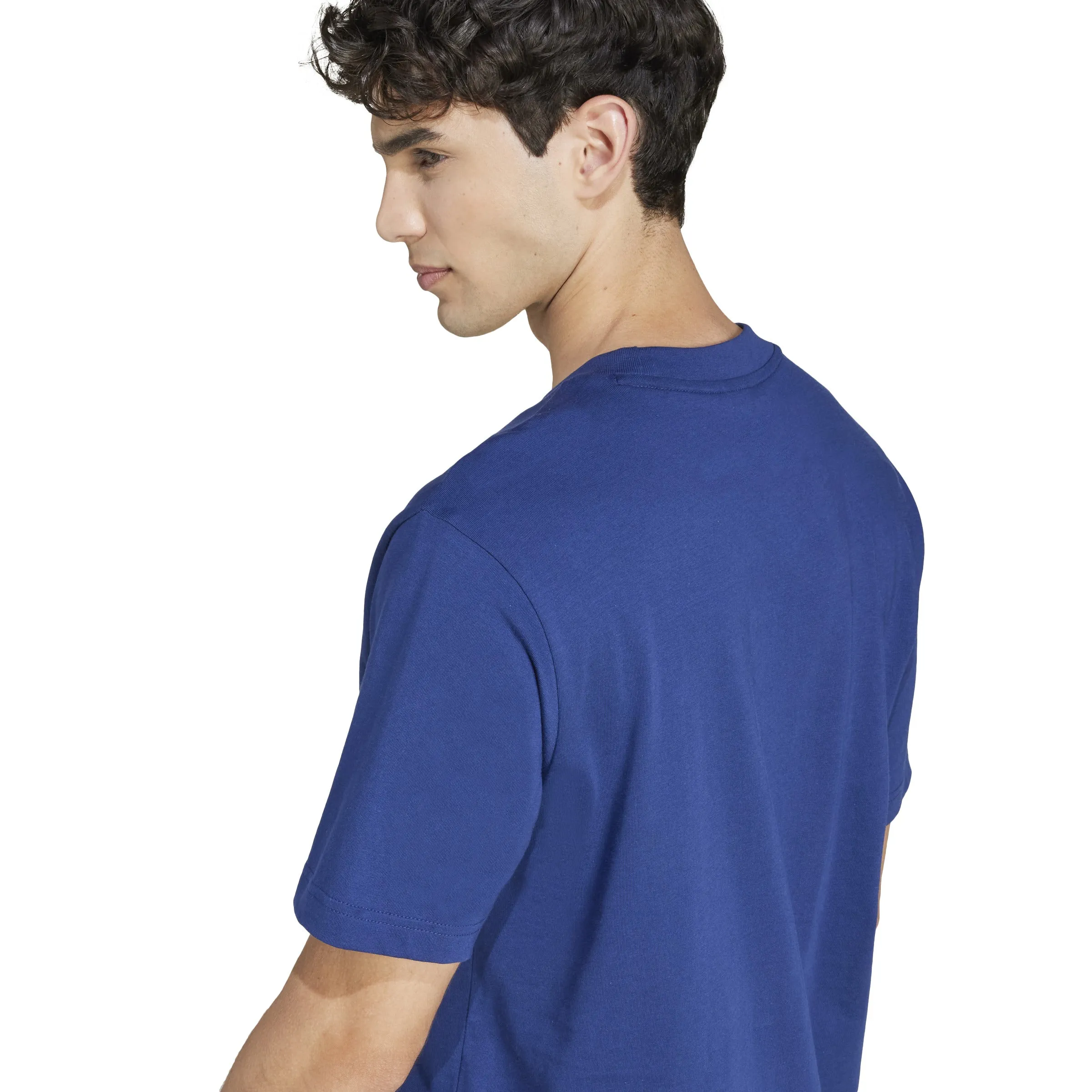 adidas Essentials Small Logo Single Jersey Mens Tee