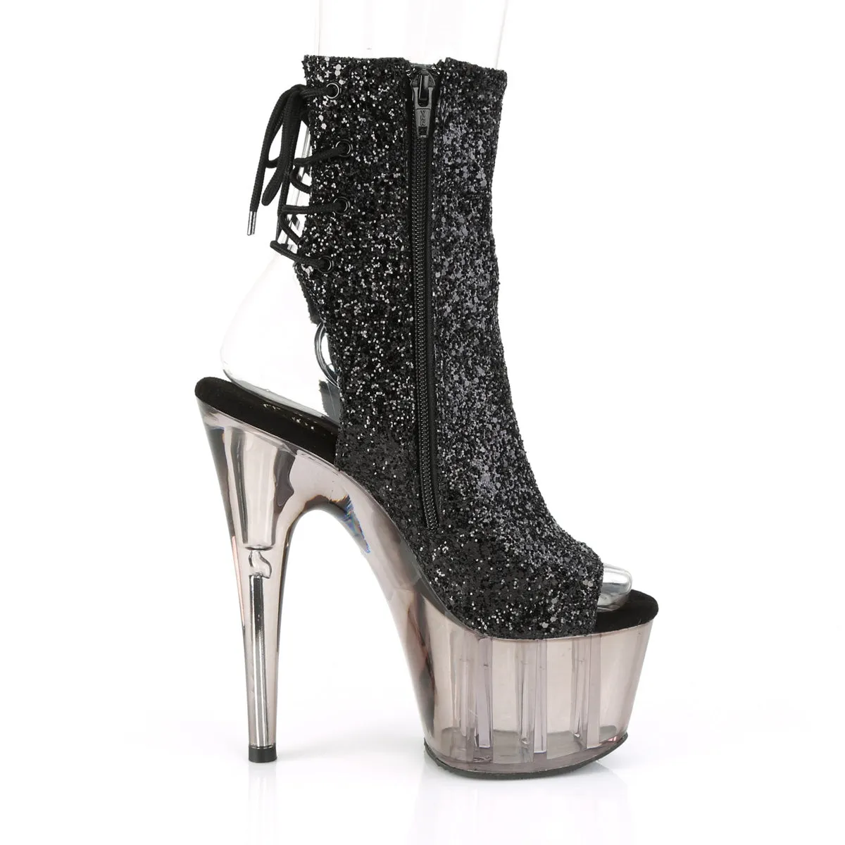 ADORE-1018GT  Black Glitter/Smoke Tinted