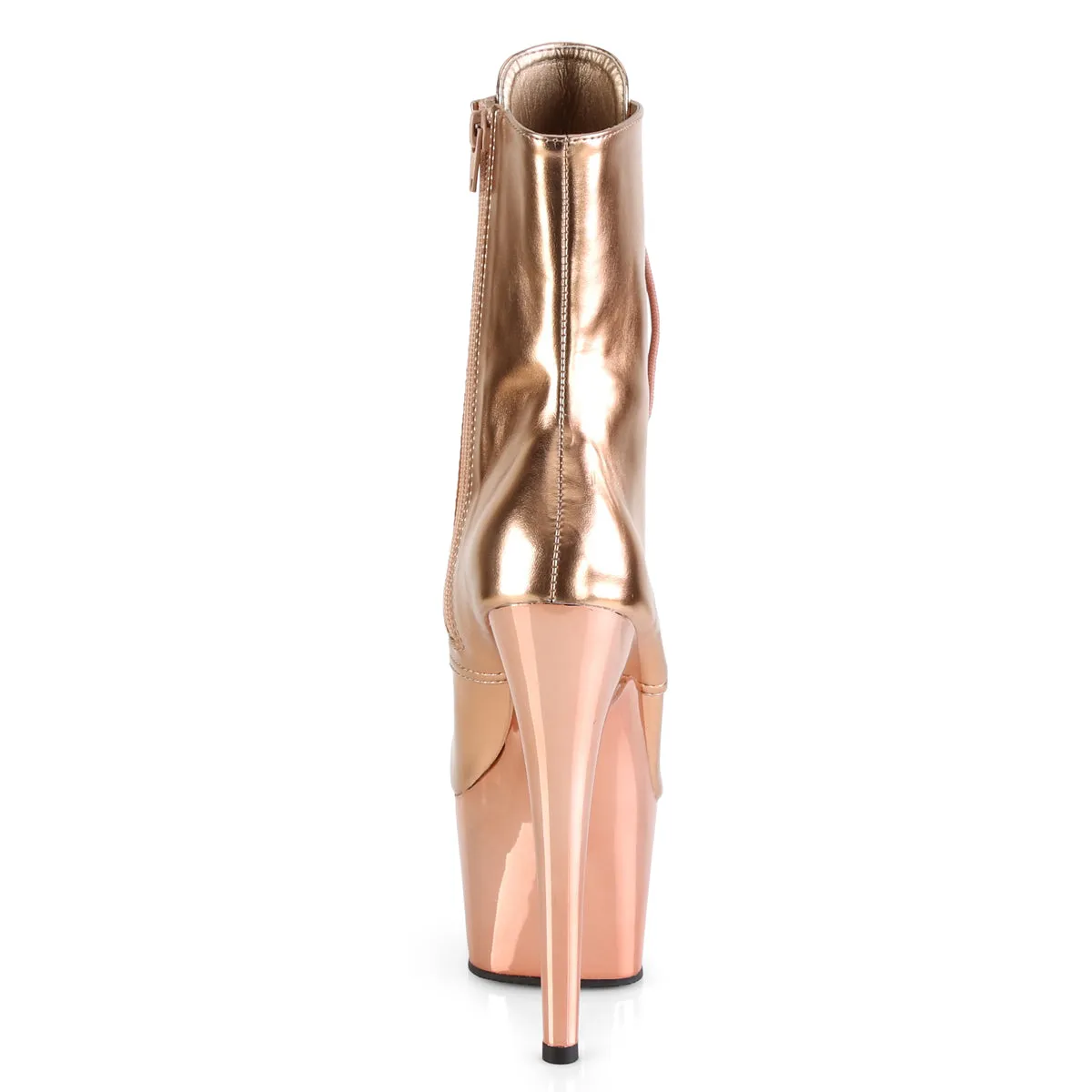 ADORE-1020  Rose Gold Metallic Pu/Rose Gold Chrome