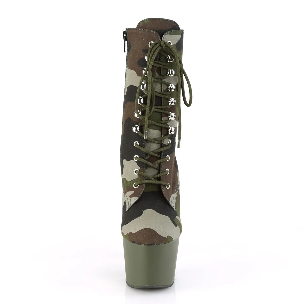 ADORE-1020CAMO  Green Camo Fabric/Dark Olive Matte