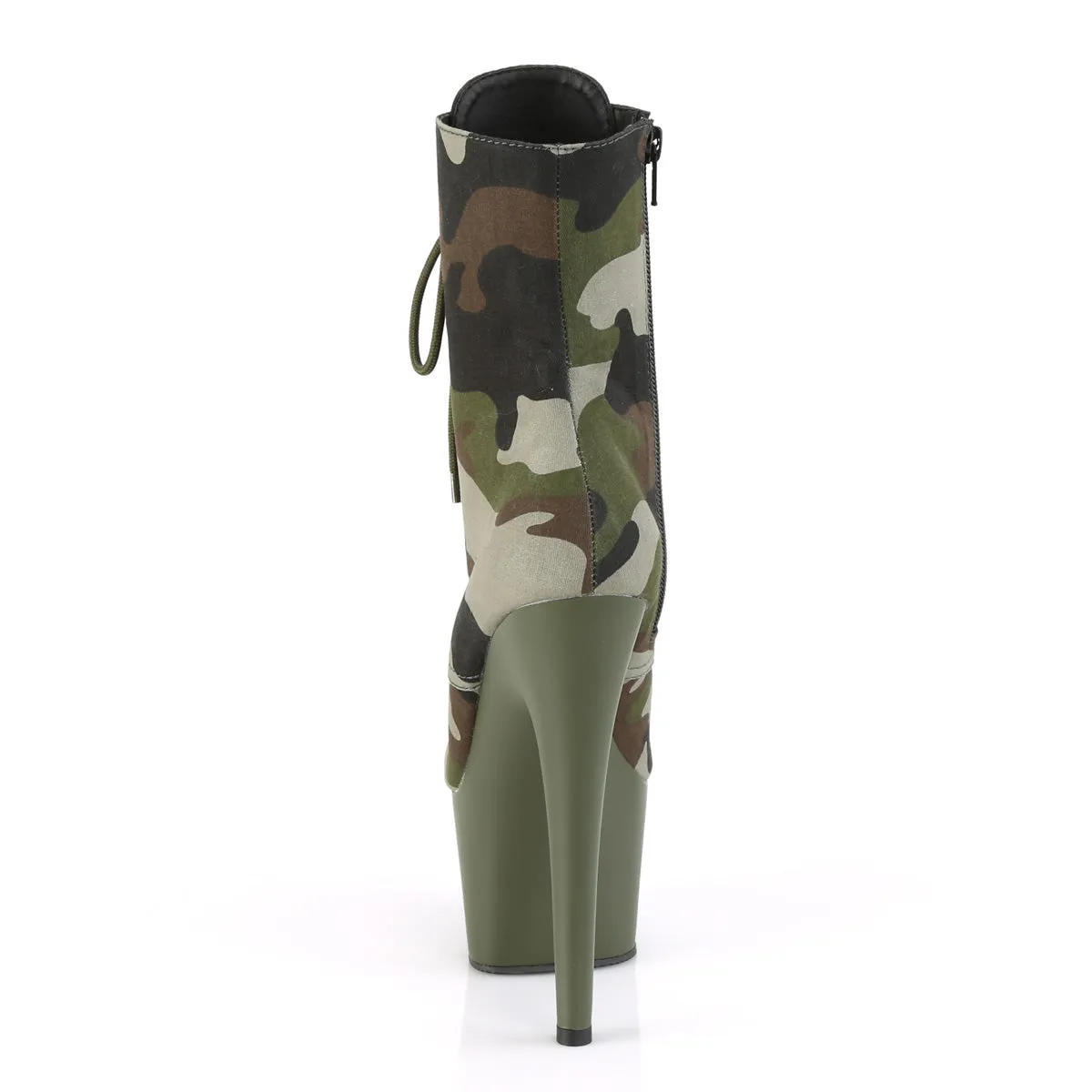 ADORE-1020CAMO  Green Camo Fabric/Dark Olive Matte