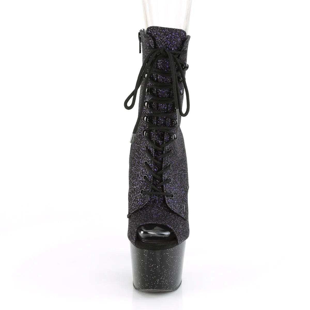 ADORE-1021MG  Purple Glitter/Black