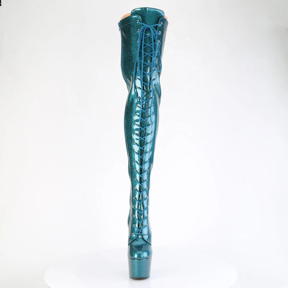 ADORE-3020GP  Teal Glitter Patent/M