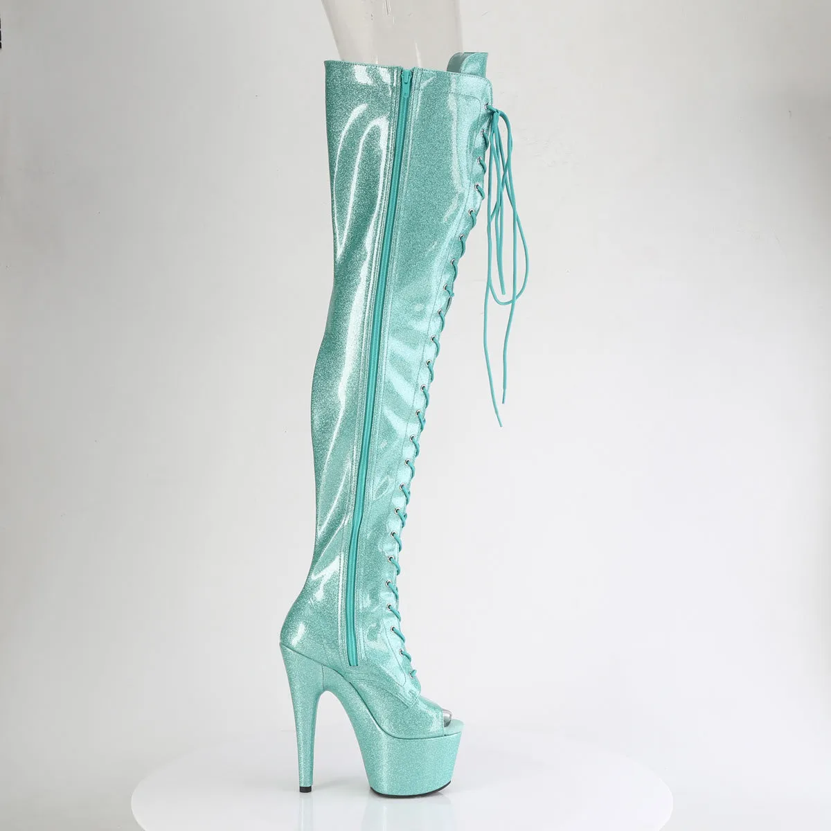 ADORE-3021GP  Aqua Glitter Patent/M