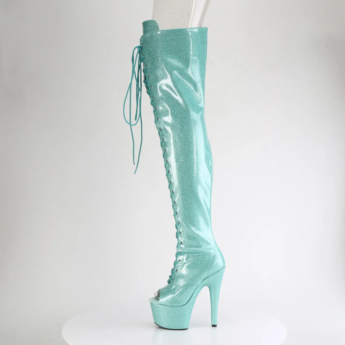 ADORE-3021GP  Aqua Glitter Patent/M