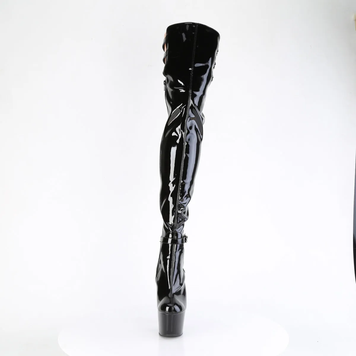ADORE-3055  Black Stretch Patent/Black
