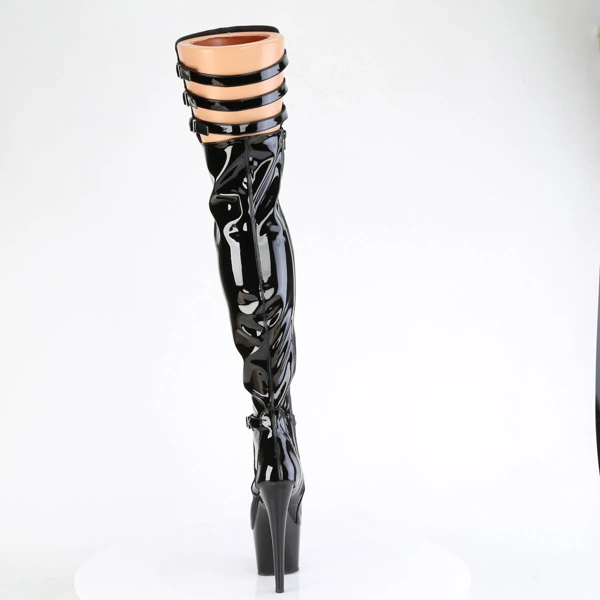 ADORE-3055  Black Stretch Patent/Black