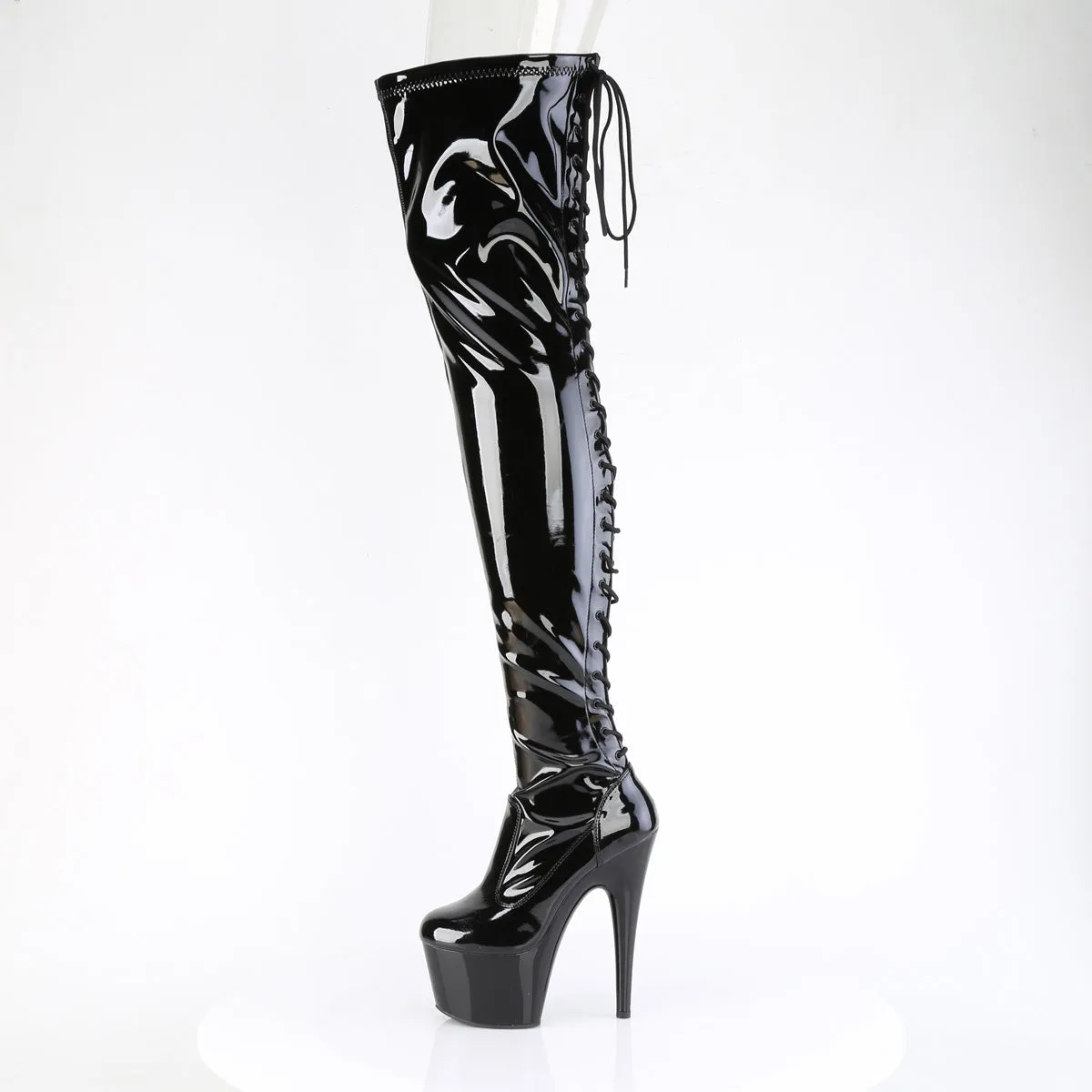 ADORE-3850  Black Stretch Patent/Black