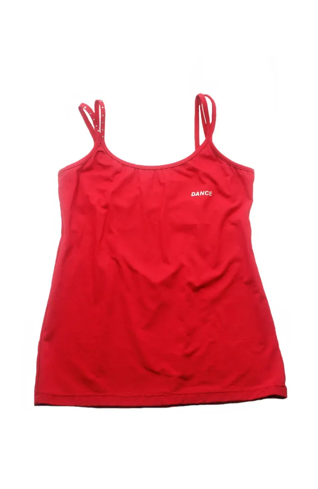 Adult Rhinestone Strap Top