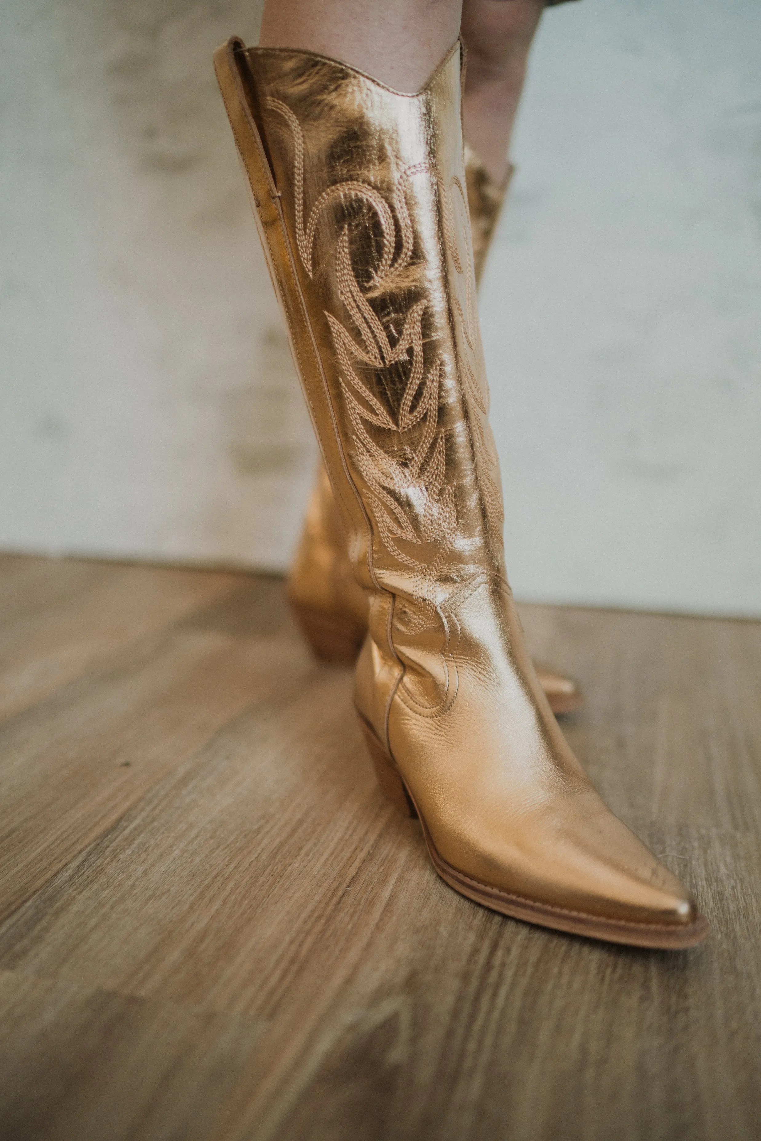 Agency Boots | Gold