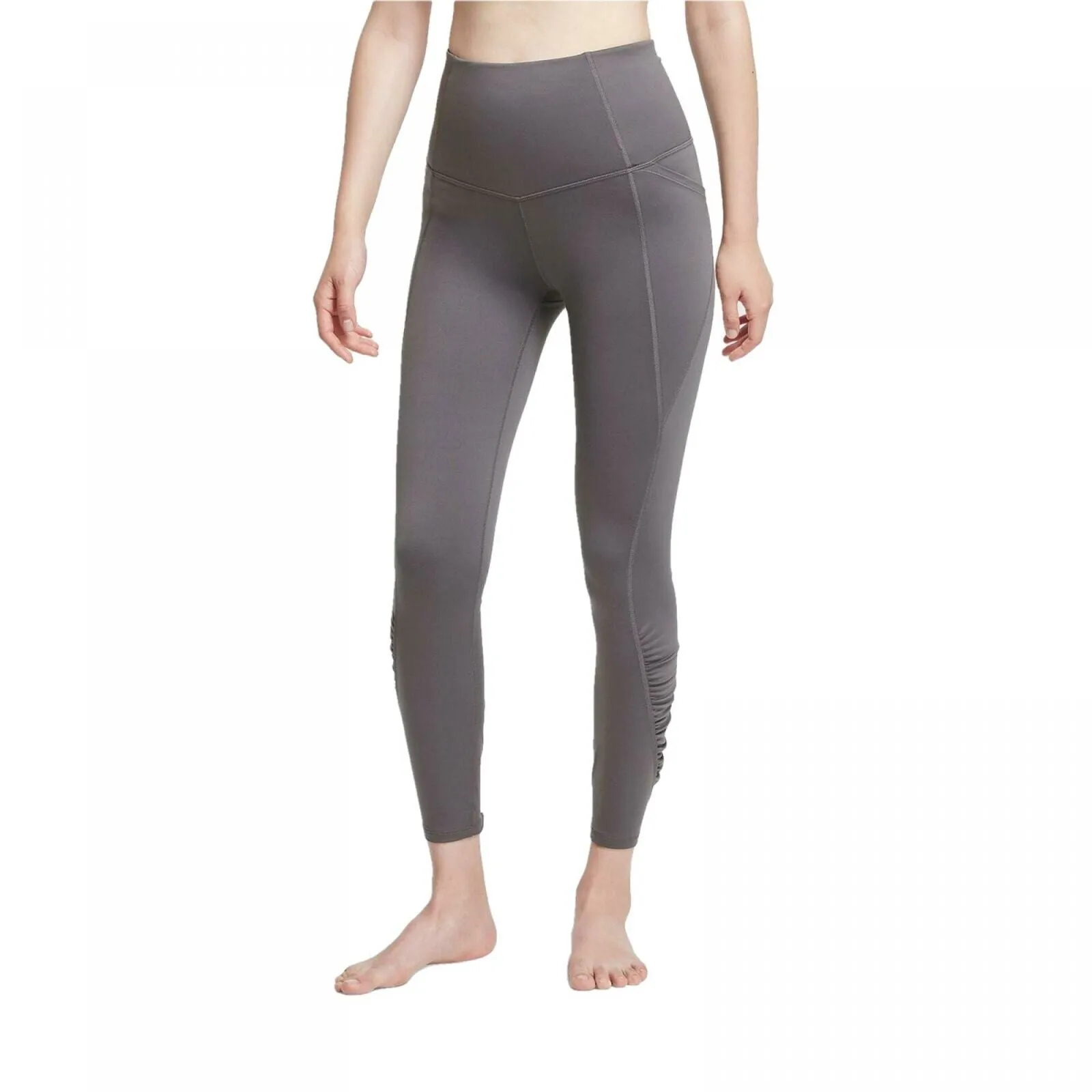 All In Motion Women's Power Waist High Rise Shirred 7/8 Leggings