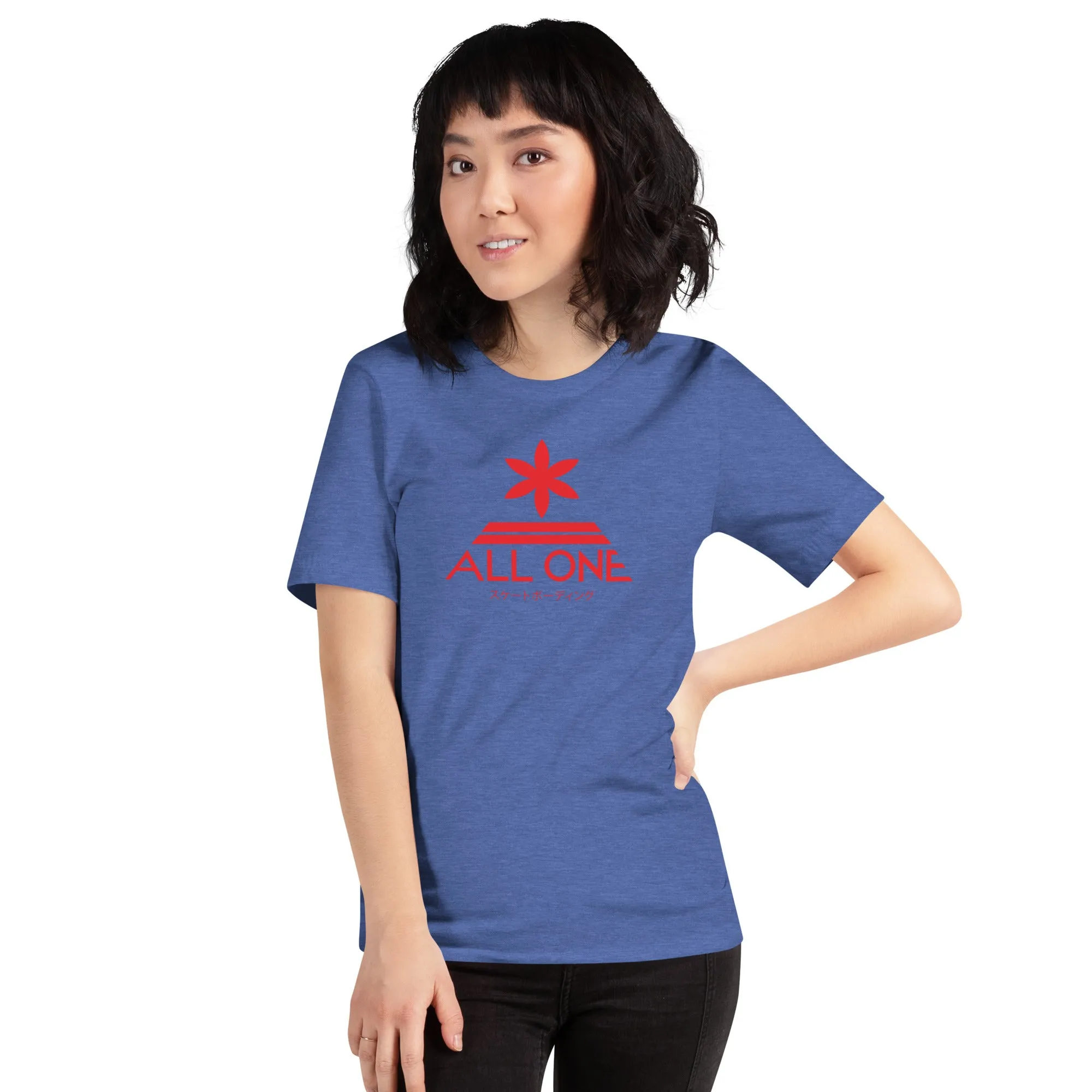 ALL ONE SKATEBOARDING Tee