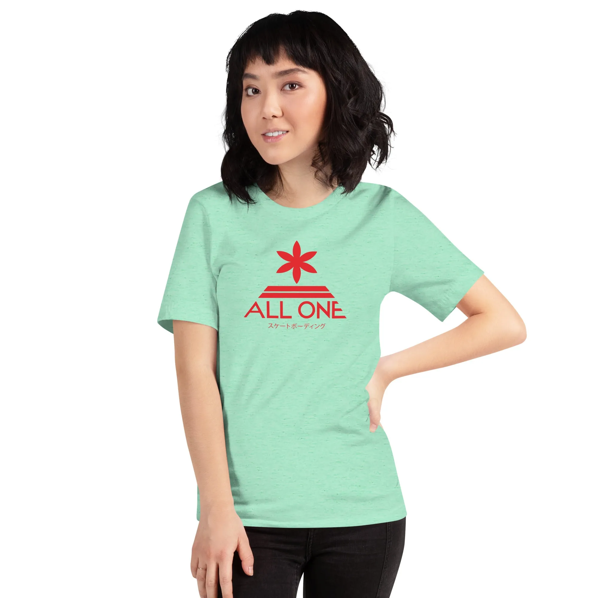 ALL ONE SKATEBOARDING Tee