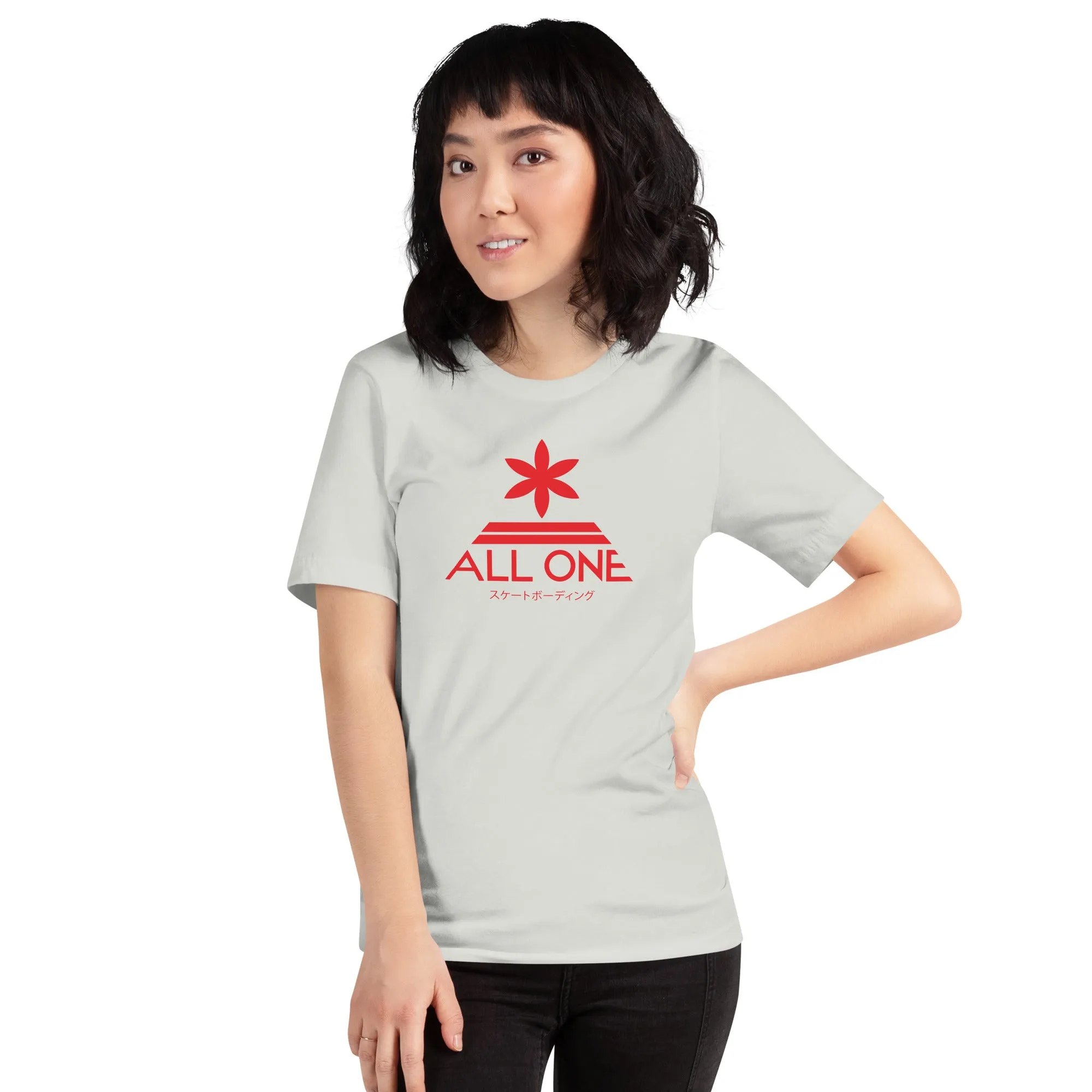 ALL ONE SKATEBOARDING Tee