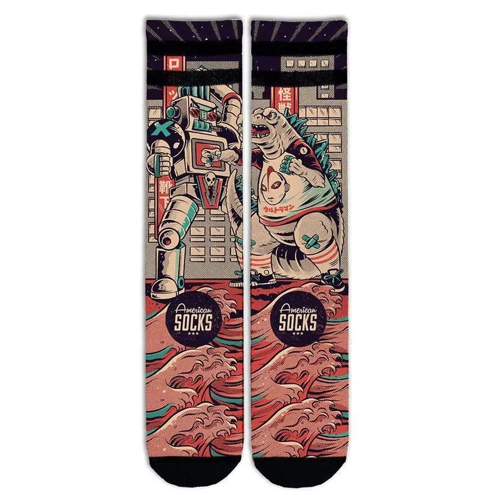 American Socks Signature Godzilla - Mid High