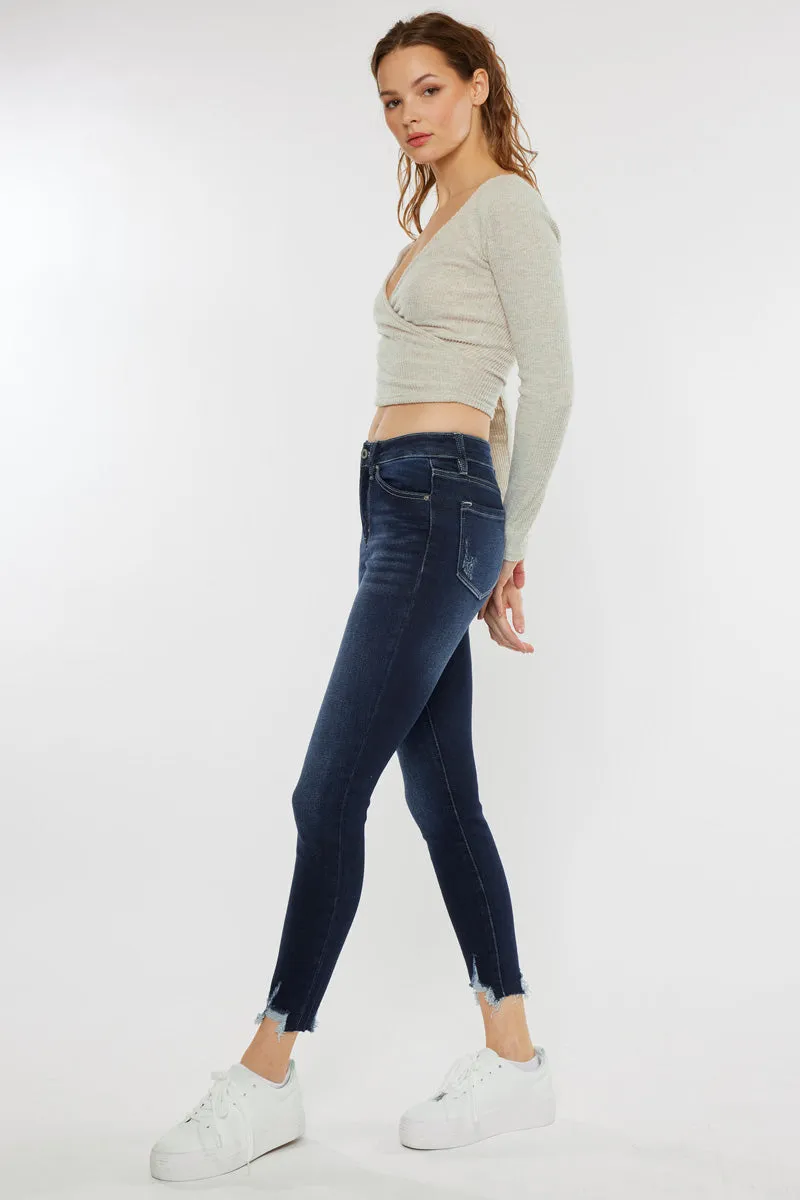 Astrid High Rise Ankle Skinny Jeans