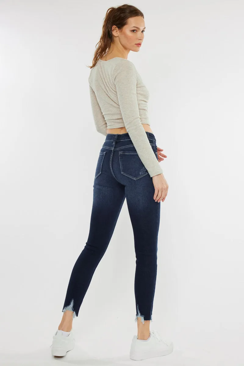 Astrid High Rise Ankle Skinny Jeans