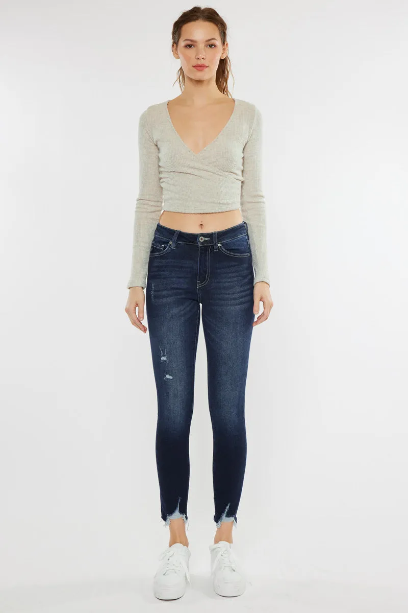 Astrid High Rise Ankle Skinny Jeans