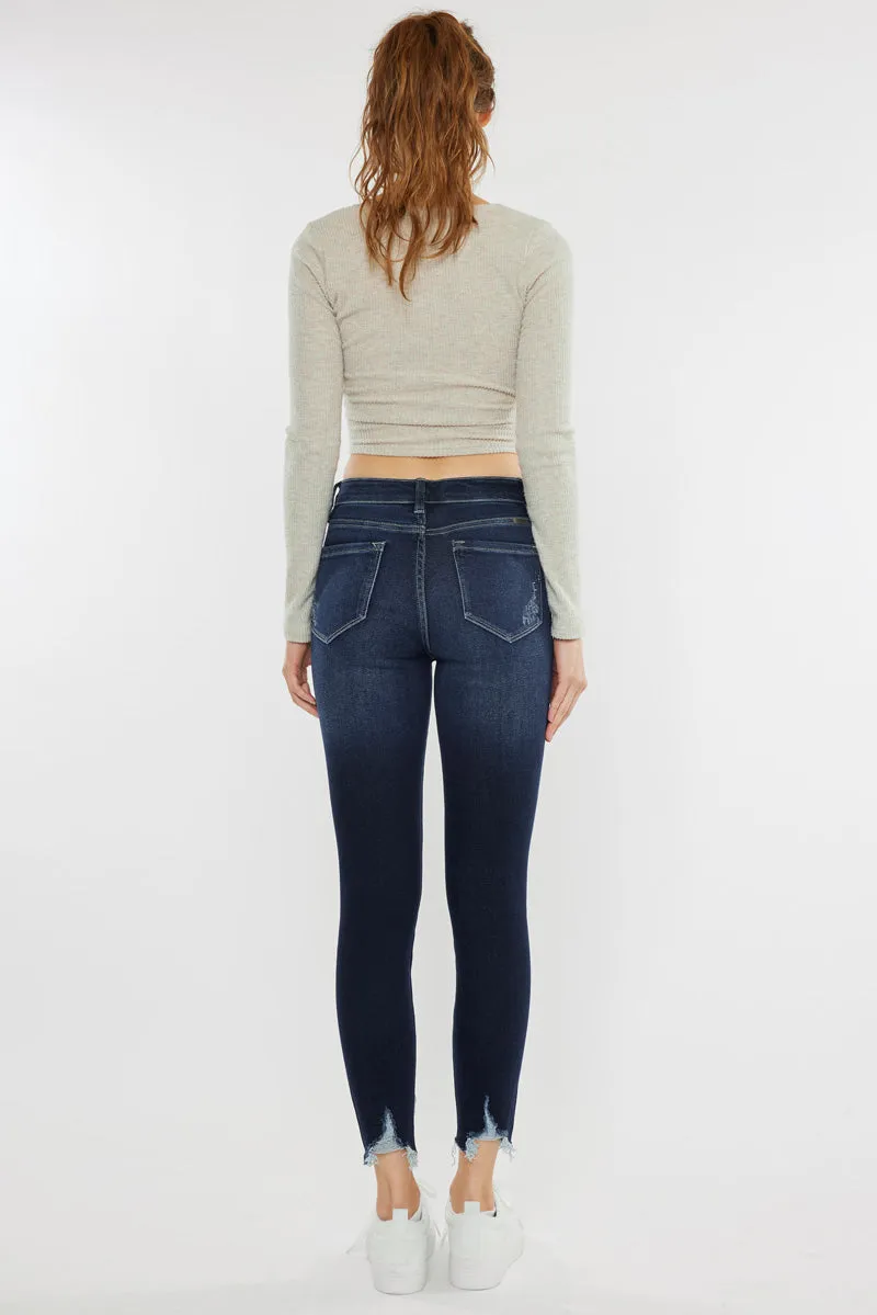 Astrid High Rise Ankle Skinny Jeans