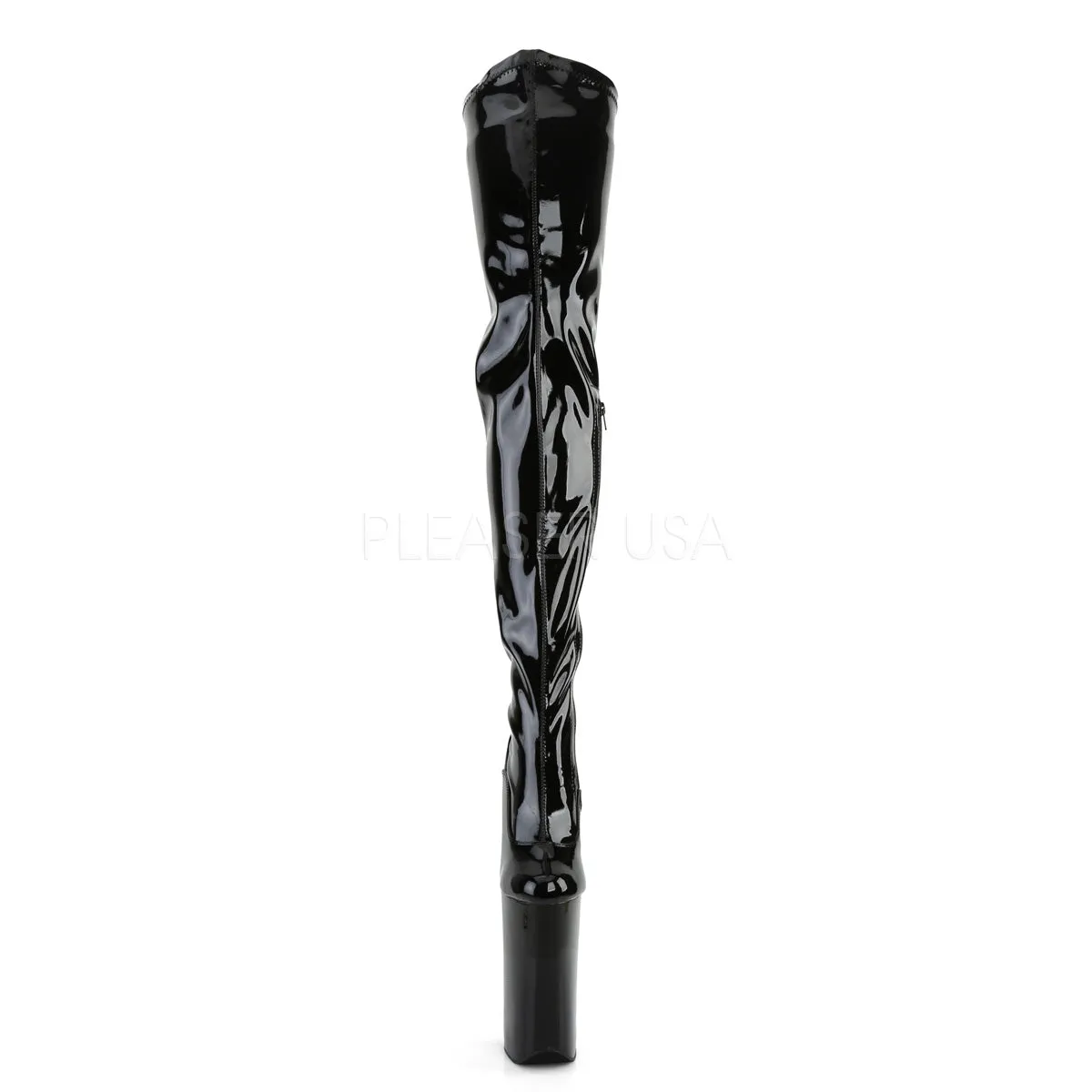 BEYOND-4000  Black Stretch Patent/Black