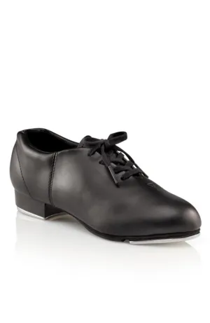 Black Lace Up Fluid Tap Shoes - Adult