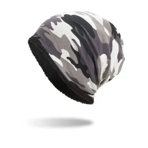 BONNET MILITAIRE DE STYLE CAMOUFLAGE