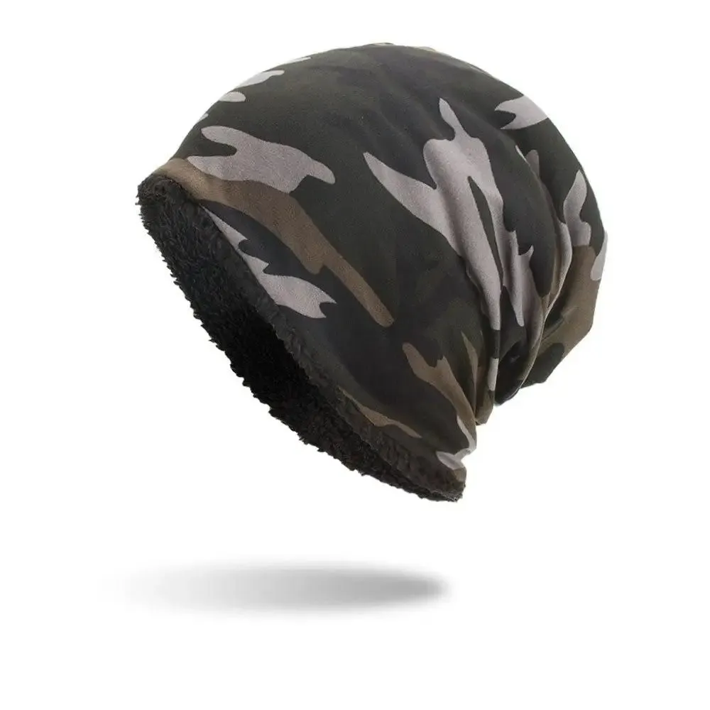 BONNET MILITAIRE DE STYLE CAMOUFLAGE
