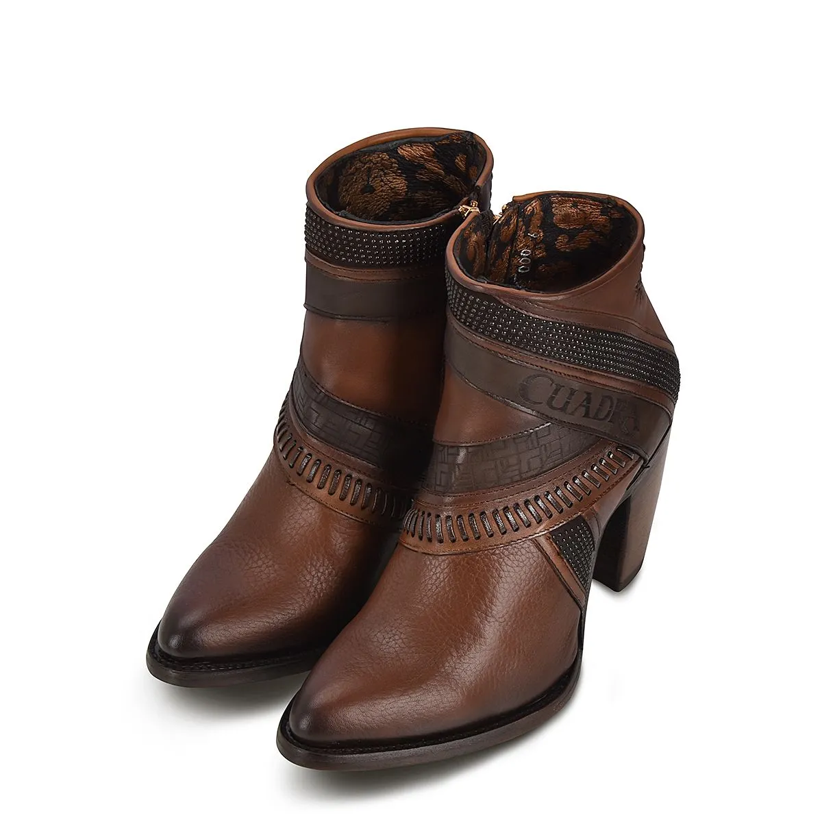 Botin de Dama Cuadra 3F86RS