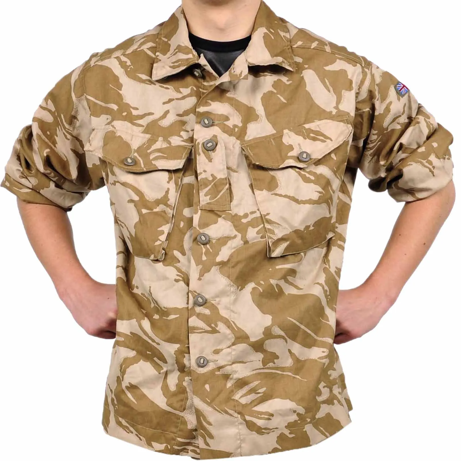 British Army DPM Desert Camouflage Combat Shirt