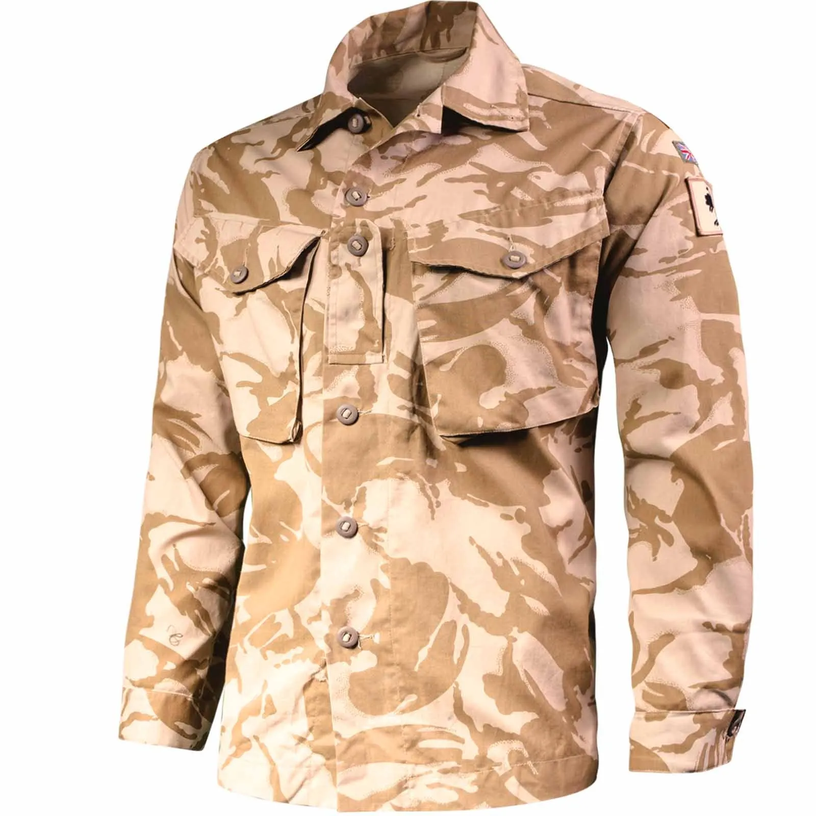 British Army DPM Desert Camouflage Combat Shirt