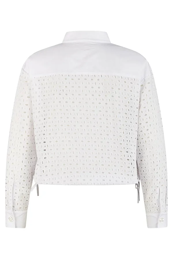 BRODERIE ANGLAISE JACKET