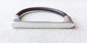 Brown & Silver - Straight Bar - Magnetic Cuff - WHSL