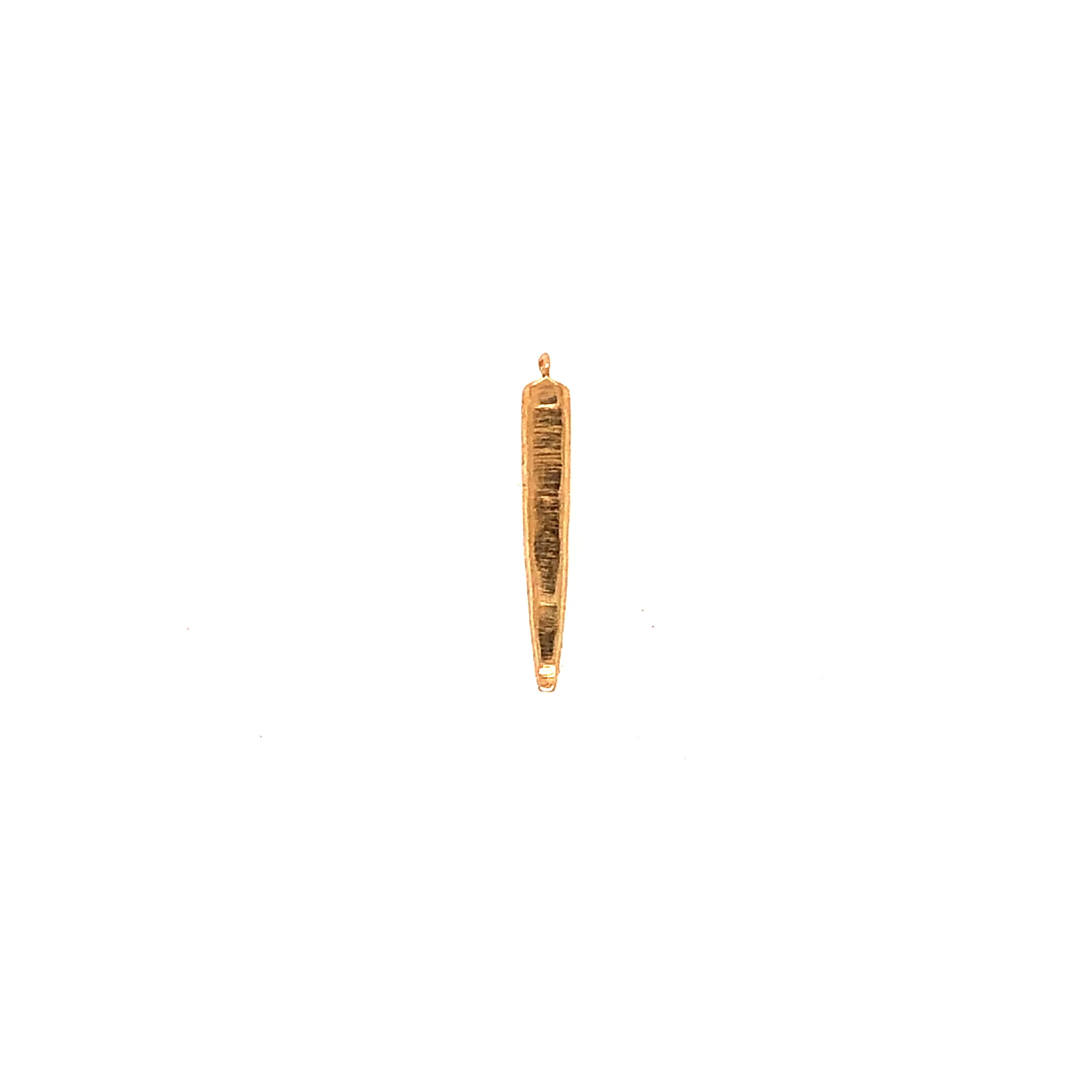 C3106 - Pointed Drop Bar Charm