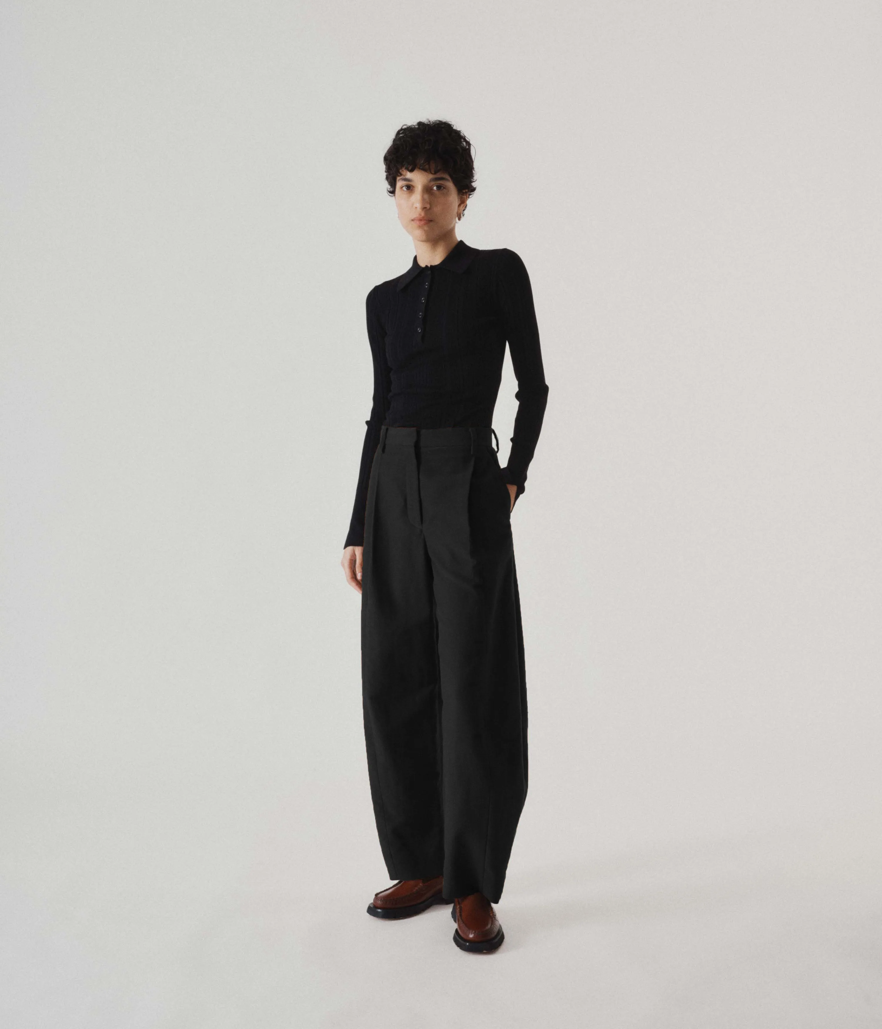 Cacao Trousers in Black