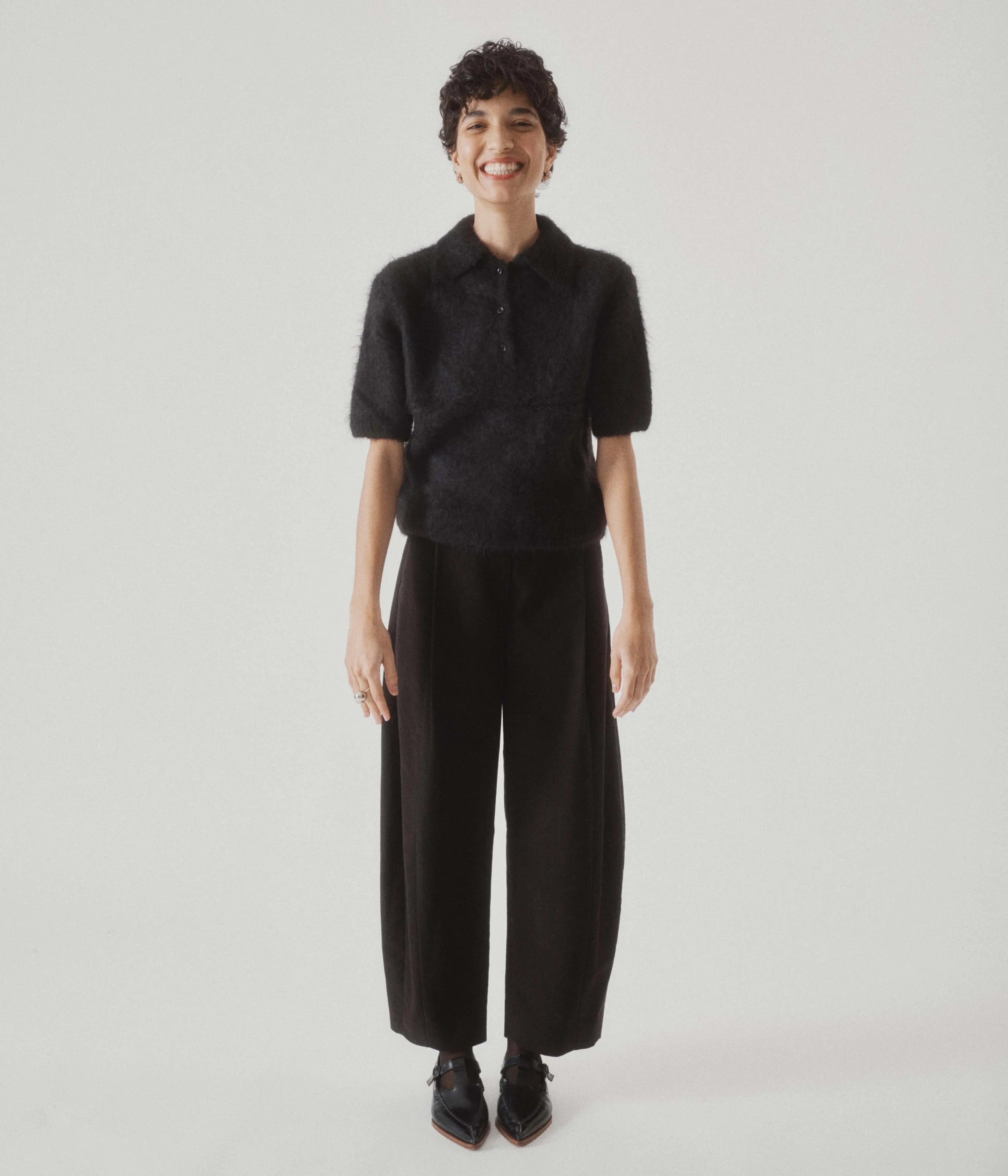 Cacao Trousers in Black