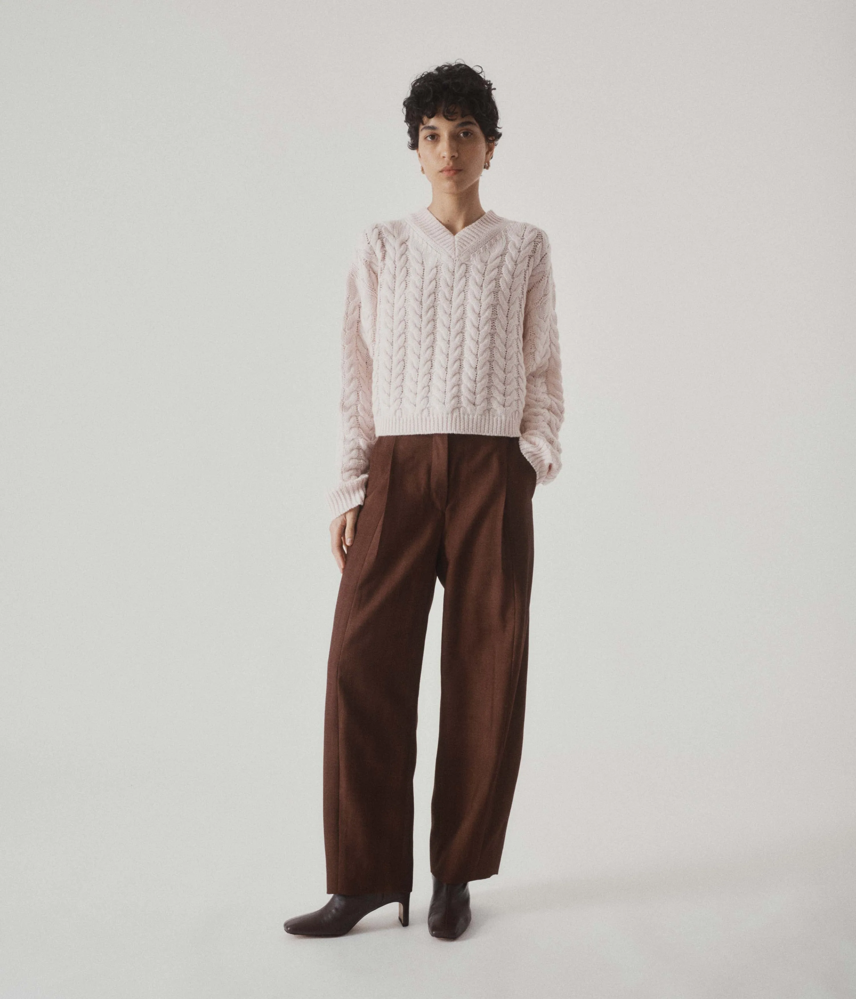 Cacao Trousers in Cinnamon