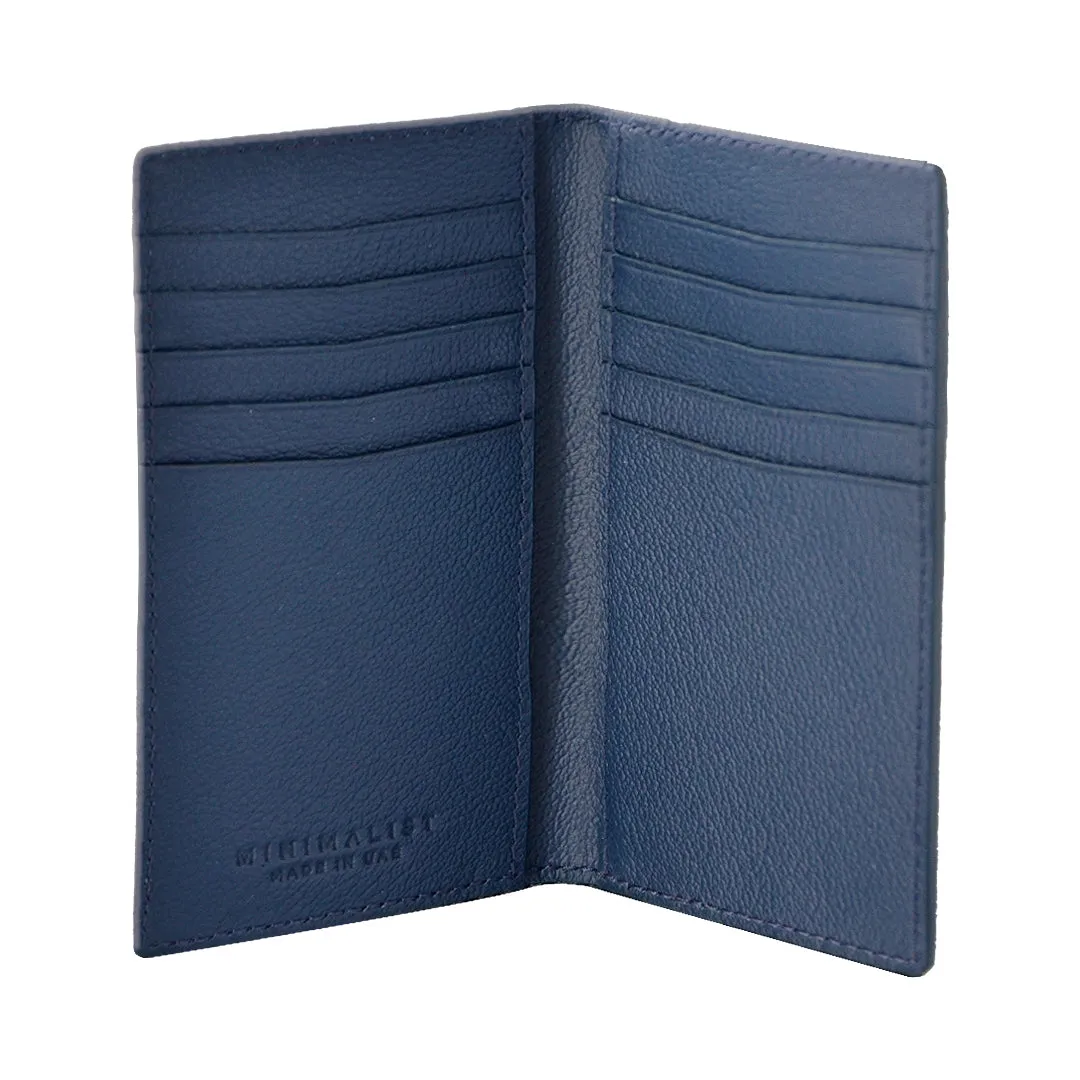 Camel Leather Navy / Silver