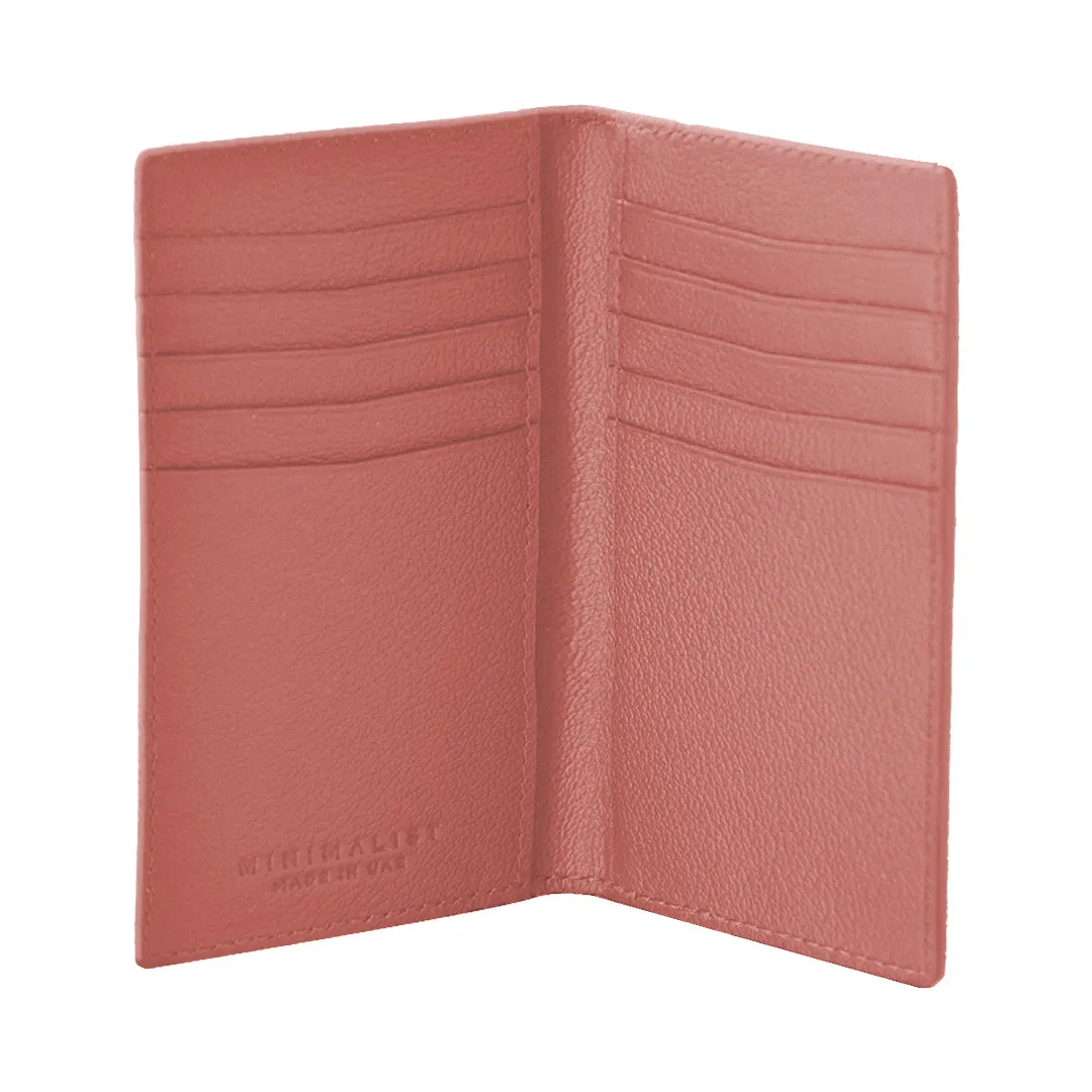 Camel Leather Pink / Silver