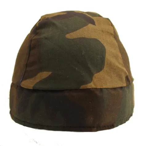 Camouflage Do Rag | MADE IN AMERICA | Green Camo Bandana | Motorcycle Head Wrap | Cotton with Sweatband