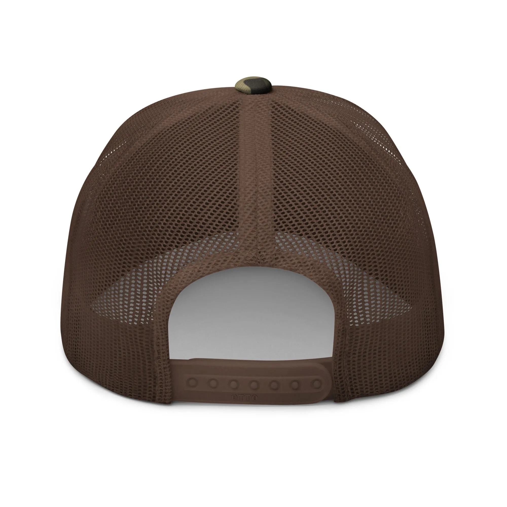 Camouflage Swimmer Retro Trucker Hat